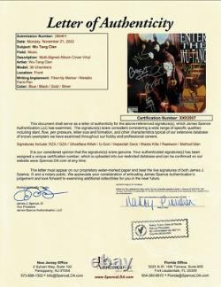 Vinyle d'album du Wu-Tang Clan signé x8 (authentifié par AMG et JSA)