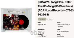 Vinyle d'album du Wu-Tang Clan signé x8 (authentifié par AMG et JSA)