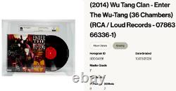 Vinyle d'album du Wu-Tang Clan signé x8 (authentifié par AMG et JSA)