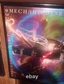 Vinyle de la Renaissance Mécanique de Tesla JSA # CD46636 signé par Jeff Troy Frank Brian