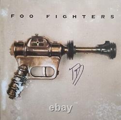 Vinyle dédicacé des Foo Fighters par Dave Grohl