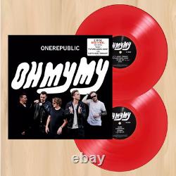 Vinyle rouge Oh My My d'OneRepublic dédicacé