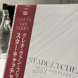 Vinyle rouge SIGNED Greta Van Fleet Starcatcher avec OBI Assai 090/100 AUTOGRAPHIÉ