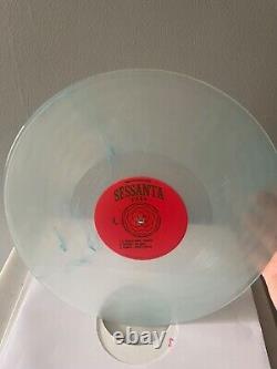 Vinyle signé Sessanta Clear/Blue (Chicago) impression, 01/75 seulement