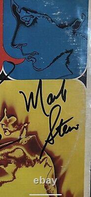 Vinyle signé du groupe Vanilla Fudge, LP, disque, Carmine Appice +2 Autographes COA