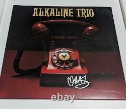 Vinyle signé et autographié par Matt Skiba : Est-ce que cette chose est maudite ? - Alkaline Trio