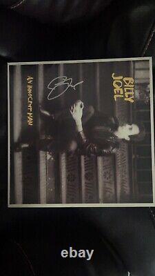 Vinyle signé par Billy Joel, album LP 'An Innocent Man', avec certificat d'authenticité Beckett