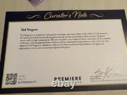 Vinyle signé par Ted Nugent avec authentification d’autographe JSA