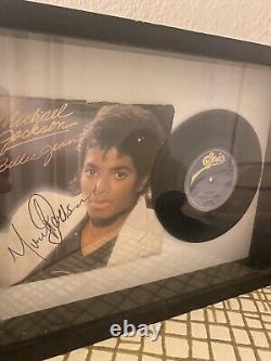 Vinyle simple signé de Billie Jean avec certificat