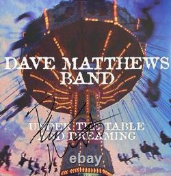 Vinyle sous le table et rêvant signé par Dave Matthews