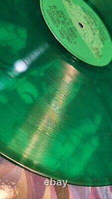 Vinyle vert AUTOGRAPHÉ Electric Wizard S/T avec setlist écrite à la main