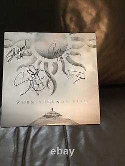 Vinyles - Godsmack - When Legends Rise - Édition limitée transparente, Nouvelle dédicacée