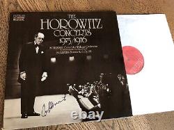 Vladimir Horowitz, pianiste classique compositeur, album vinyle avec autographe signé