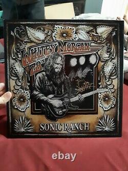 Whitey Morgan Et Le 78's-sonic Ranch- Rare Vinyl Autographednouveau, Non Scellé