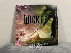 Wicked La bande originale LP Vinyle Signé par ARIANA & CYNTHIA EXPÉDIÉ ASAP