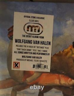 Wolfgang Van Halen Signé Mammouth Scellé Wvh Clear Vinyl Double Record Lp Album