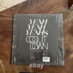 Yeah Yeah Yeahs SIGNÉ Cool It Down Album Vinyle 180gm Disque ROUGE LIVRAISON GRATUITE