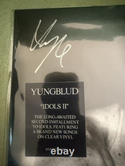 Yungblud'Idols II' Vinyle transparent LP JACKET signé
