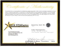 ZZ TOP, les 3 membres originaux du groupe, BEST OF ZZ TOP LP/VINYL signé avec certificat RSG