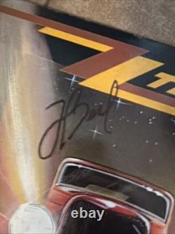 ZZ Top vinyle LP Eliminator autographié et signé à la main