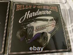 Zz Top Billy Gibbons Signé Hardware Gatefold Avec Ltd Edition Orange Crush Lp